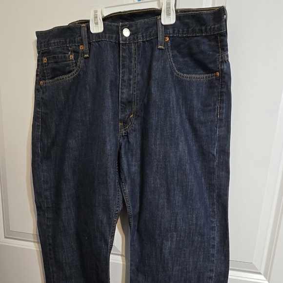 LEVIS 569 Y2K DENIM JEANS 38X30 RELAXED LOOSE FIT STRAIGHT LIGHT WASH - Picture 4 of 16